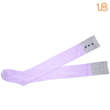 Women′s Knee High Sock with Button